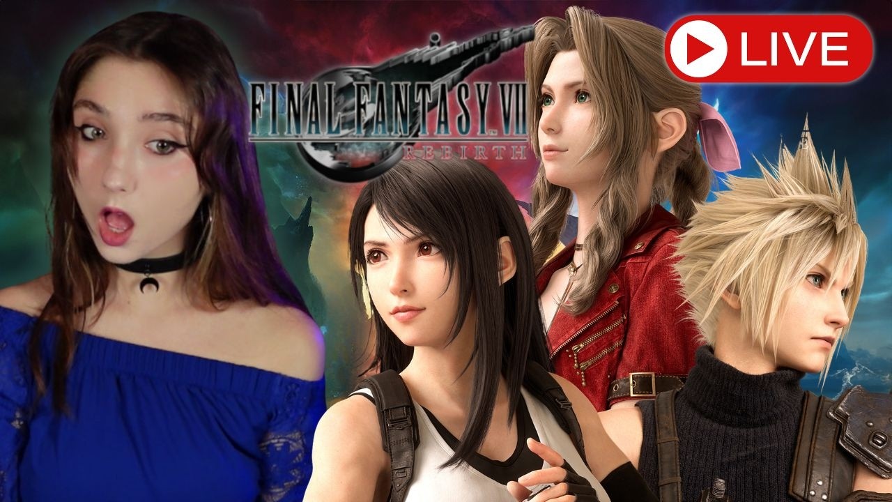 🔴LIVE🔴 FINAL FANTASY 7 REBIRTH FIRST PLAYTHROUGH! DAY 7!