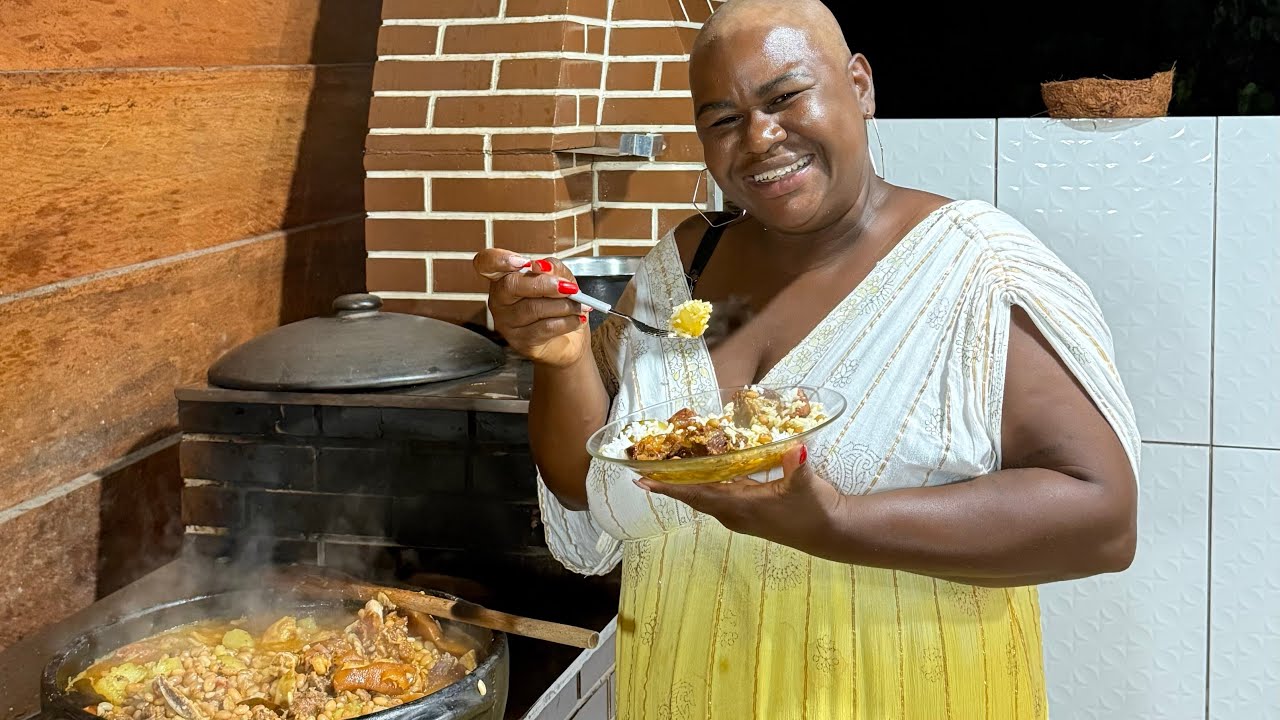 Feijão Na  Panela de Barro 