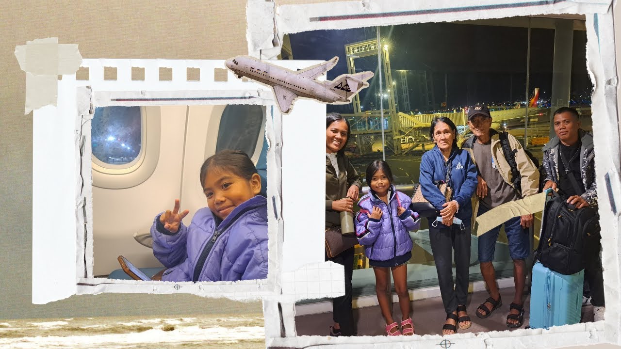 My First Airplane Ride! Cebu to Manila Adventure 