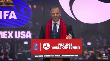 US DOT FIFA 2026 World Cup Summit