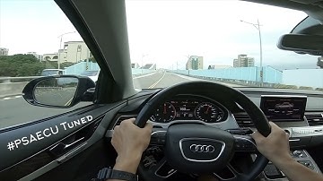 Audi A8L 60TFSI Quattro 4.0L V8 Bi-Turbo / #PSAECU Tuned