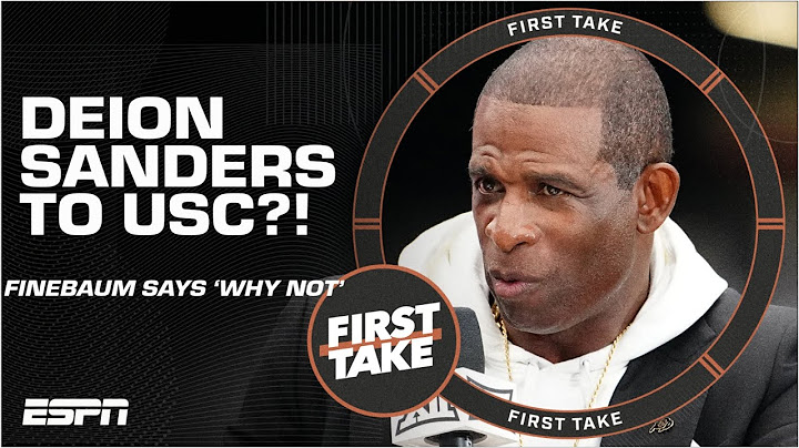 Deion Sanders TO REPLACE Lincoln Riley?! Stephen A. REACTS to Finebaum’s HOT TAKE 🍿 | First Take