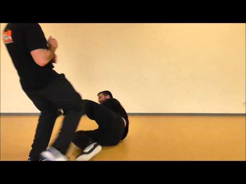 P3 3.4.b. Hand and Leg Defences - Ground - one attacker - Regular kick to body