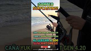 A por doradas ? SORTEO EQUIPO SURFCASTING! 🎣 Gana este equipo de alta gama (Yuki + Akami) suscribete