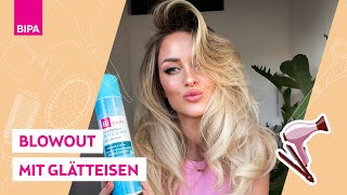 90's Blowout mit dem Glätteisen | Easy Hair Tutorial mit Nadine Mayerhofer