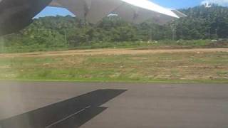 Landing at Melville Hall, Dominica