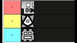 Geometry Dash Icon Tier List Part I - Icons