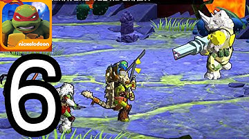TMNT: Portal Power - iPhone Gameplay Walkthrough Part 6: Magma World