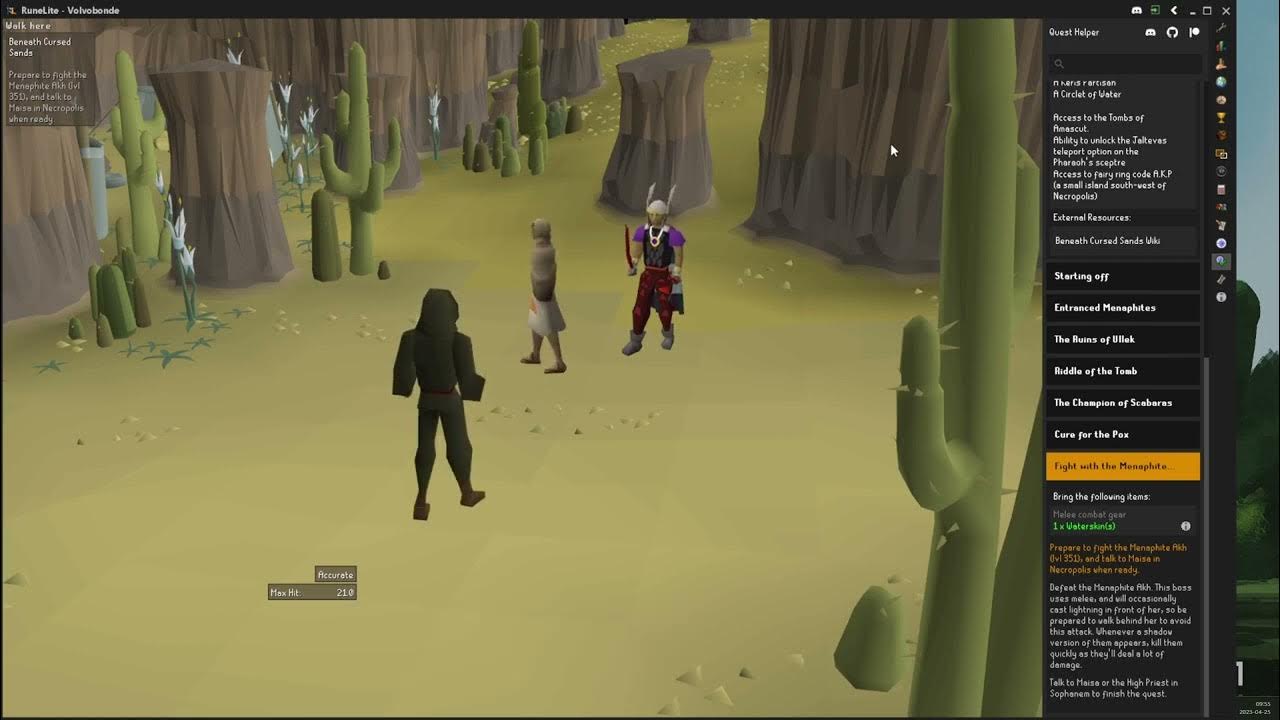 Menaphite Akh OSRS ironman mid level YouTube