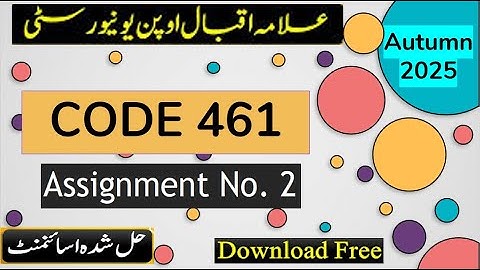 ⏩ AIOU Code 461 Solved Assignment No.2 Autumn 2025 || Subject: Advertising || Level: BACHELOR