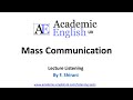 Mass Communication lecture: Gatekeeping Theory