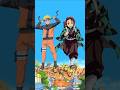 Naruto vs Tanjiro – Battle of Destinies🔥⚔️ #anime #shorts #comparison