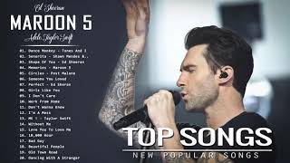 Maroon 5, Charlie Puth, Ed Sheeran,Taylor Swift, Adele, Ariana Grande  -Best Pop Music Playlist 2021