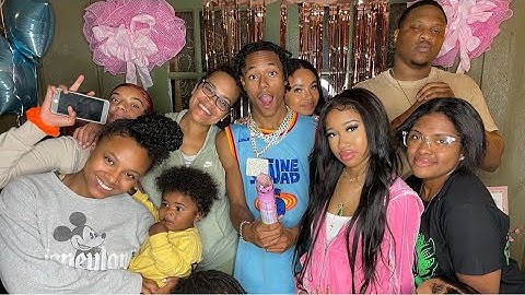 ME AND YANNI HAD OUR GENDER REVEAL *ALL MY EXS PULLED UP💔* PART 1