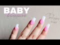 OMBRE NAILS USING POLYGEL ON NAIL TIPS