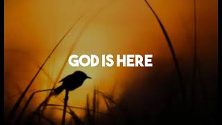 Video thumbnail of "God Is Here - Karen Clark | There is a sweet anointing in the sanctuary"