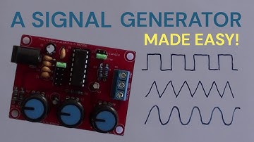 How To Make A Signal Generator With Square, Triangle & Sine Wave Combined?