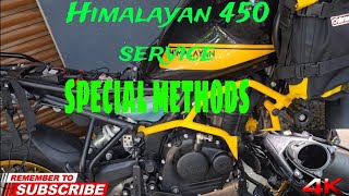 HOW TO SERVICE HIMALAYAN 450 WITH A GOOD ENGINE OIL & COOLANT