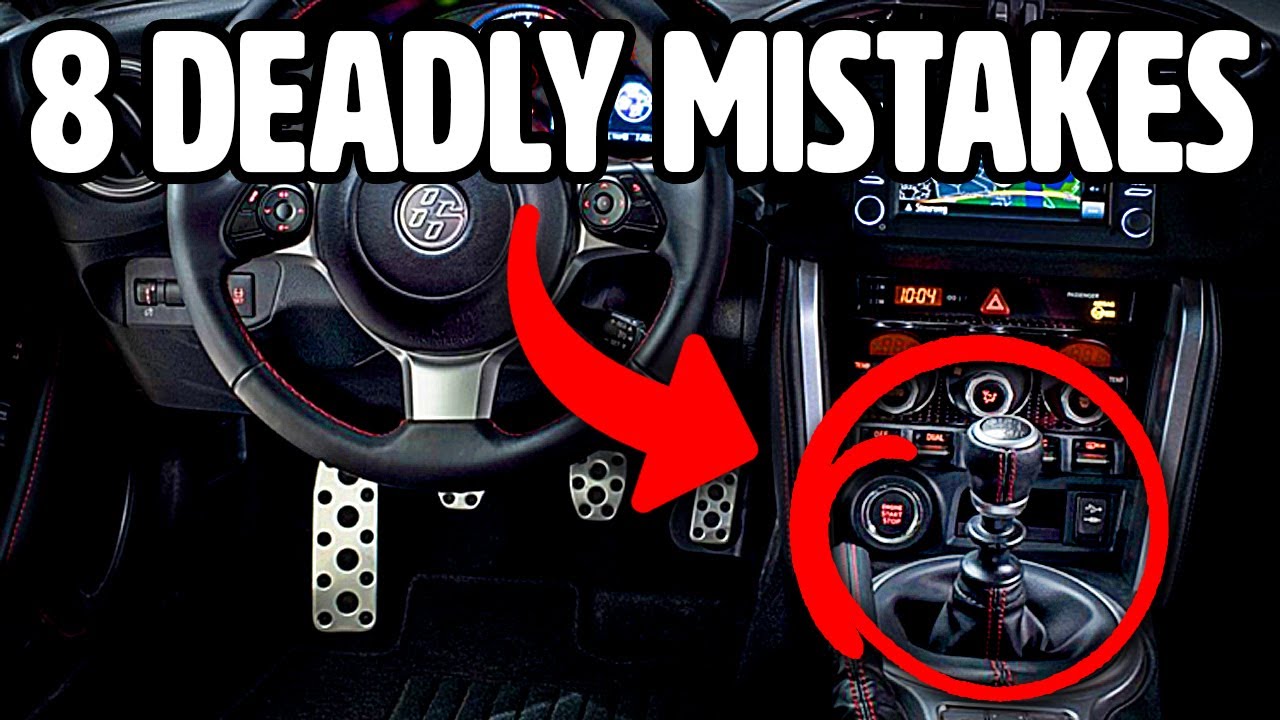8 Things You Should NEVER Do In A Manual Transmission - YouTube