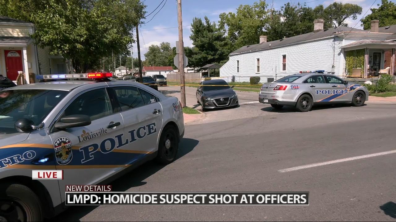 Suspect in custody after shooting at Louisville police officer in ...