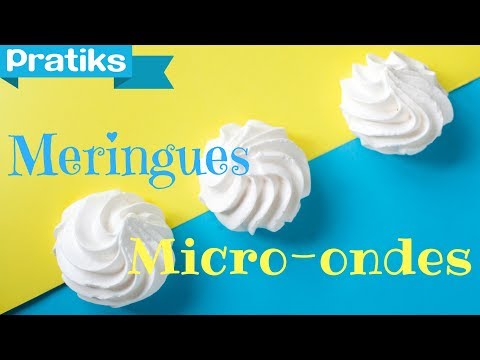 Vidéo: Meringue Au Micro-ondes: Simple, Rapide, Délicieuse