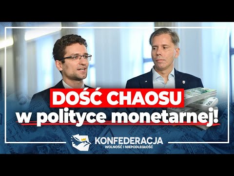 Dość chaosu w polityce monetarnej!