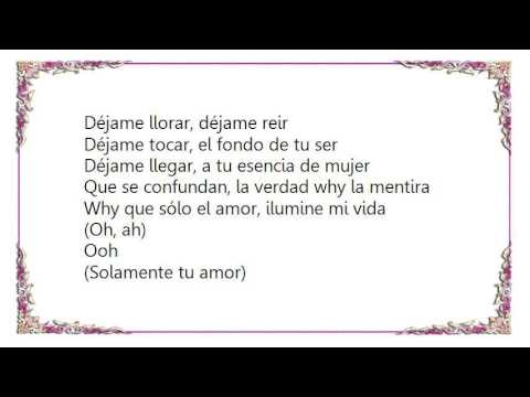 Chayanne - Solamente Tu Amor Lyrics - YouTube