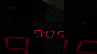 Mesqool AM FM Digital Dimmable Projective Alarm Clock,  Never be late again with this product Wealth