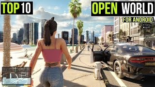 Top 10 Open World Games For Android | open world games from android | android games