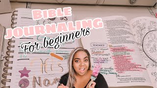 HOW I BIBLE JOURNAL : AS A YOUNG MOM | DAILY DEVOTIONAL | HOW TO BIBLE STUDY | ELLE VIDES