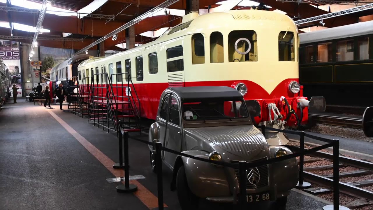 France National Railway Museum, Mulhouse, FR converted