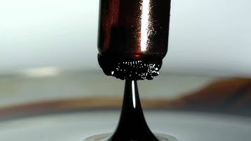 Super Hydrophobic Surface and Magnetic Liquid   The Slow Mo Guys 2