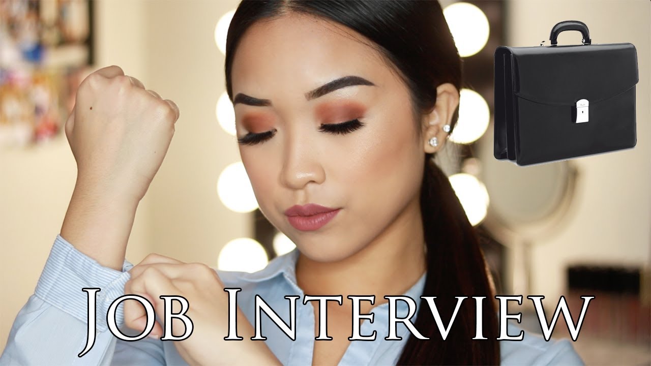 Makeup, Hair, & What To Wear For A Job Interview | Christine Du - YouTube