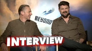 Star Trek: Beyond: Simon Pegg & Karl Urban on "Reaction to Joining Star Trek" in Exclusive Interview