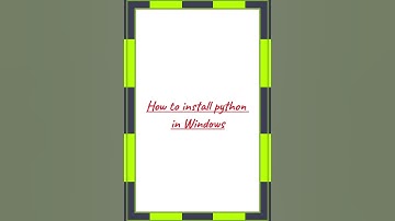 Install Python 3.9 on Windows, Mac OS and on Android in just 20 secs. | Simple steps | studyber.com