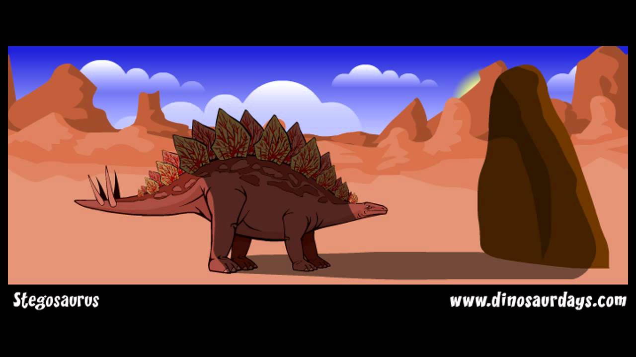 stegosaurus the jurassic period youtube