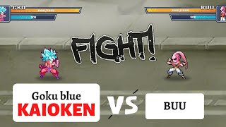 Legendary Fighter: Battle of God | NEW updated - Goku Blue Kaioken vs Buu screenshot 5