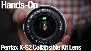 Pentax DA-L 18–50mm f/4–5.6 DC WR RE First Impressions Review