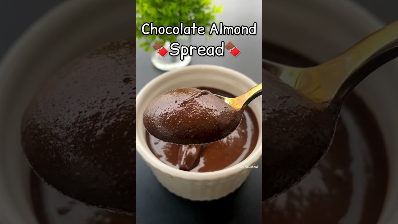 Almond Chocolate Spread 🍫 
