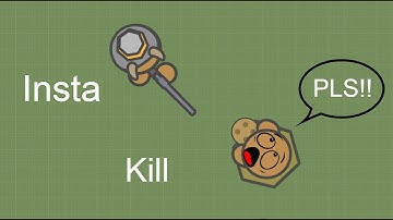 MooMoo.io - Testing Insta Kill + Hat Switch