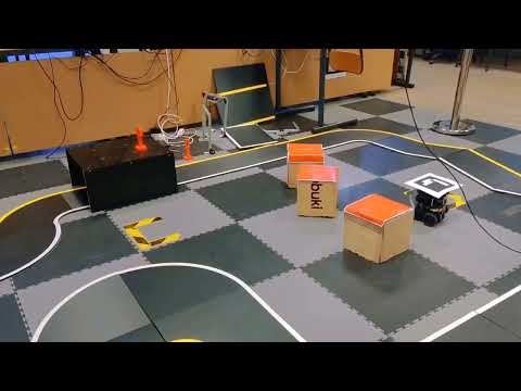 TurtleBot3 Obstacle avoidance and goto Goal 2