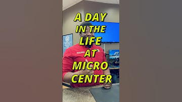 A Day In The Life Of A Micro Center Associate