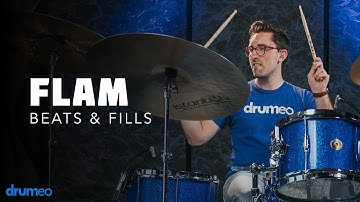 How To Play A Flam On The Drums - Drum Rudiment Lesson