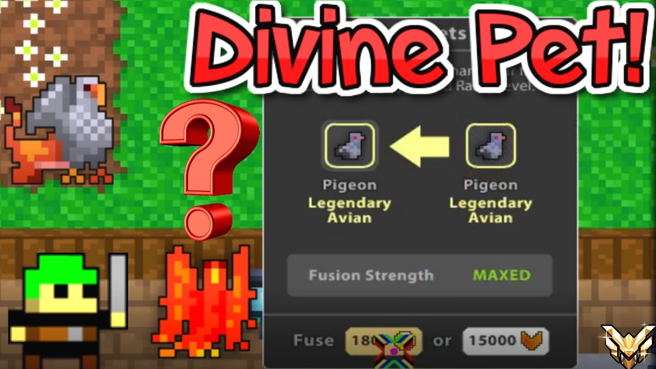 Hoffster Gets A Divine Pet! RotMG Fusing and Feeding to Divine