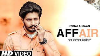Affair Korala Maan | Official Video | Latest Punjabi Song 2020 |Gaana MP3