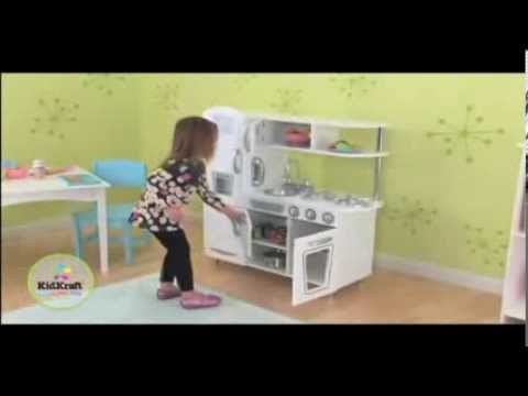 Kidkraft white retro kitchen kidkraft fehér retro konyha 53208 ...