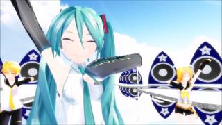 【MMD】 Teru Teru - Miku, Len, Rin