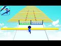 Satisfying Mobile Game Roof Rails Play 9999+ Levels Gameplay (Android,iOS) Walkthrough Update