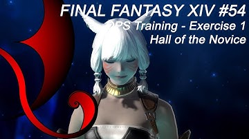 FINAL FANTASY XIV [0054] - [Hall of the Novice] DPS Training - Exercise 1 [LvNN]