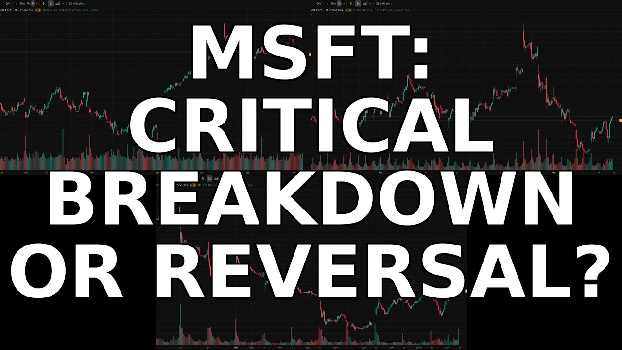 Microsoft (MSFT) Stock Analysis: News Deep Dive and Critical Chart Levels - November 13, 2025